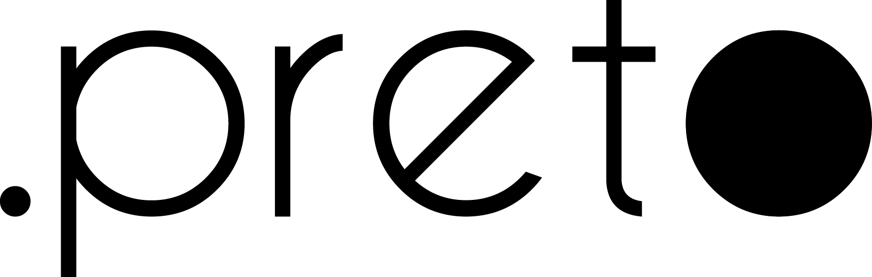 .preto logotipo
